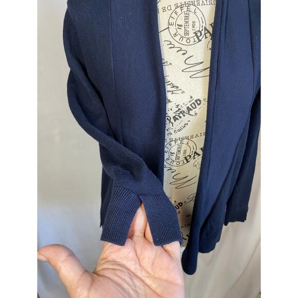 Zara Knitwear Winter Collection Black Open Cardigan XS - Picture 3 of 7